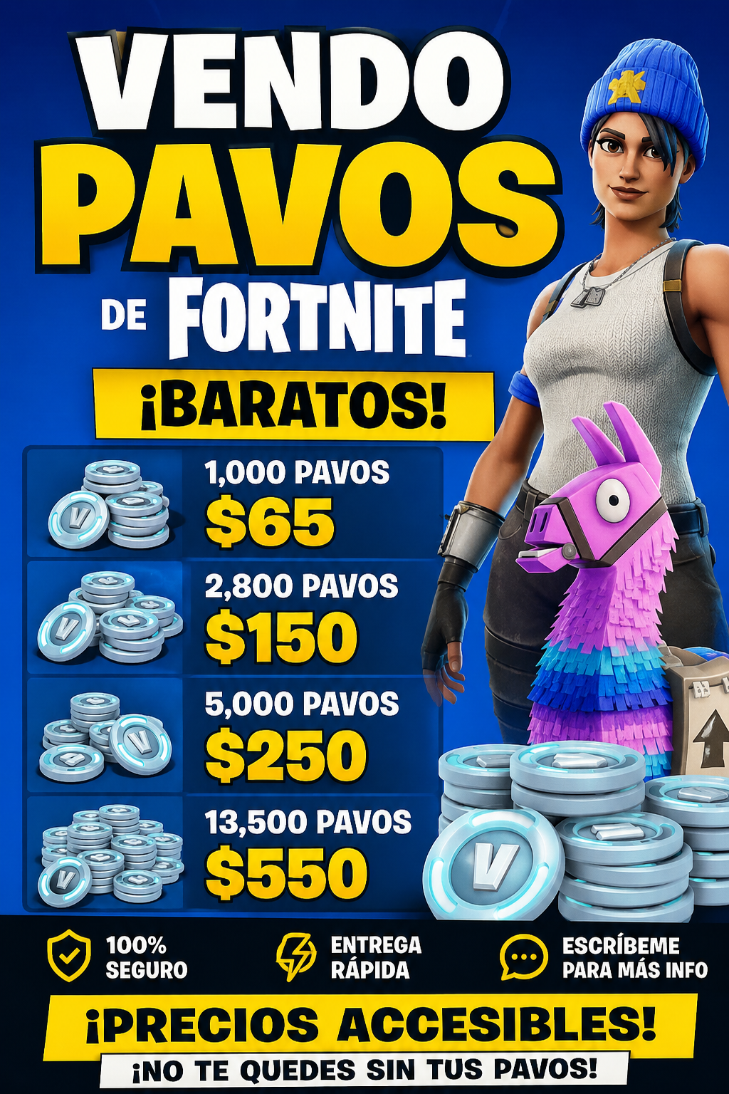 Pavos de Fornite
