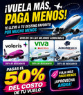Aeroméxico,Viva Y volarís